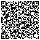 QR code with B D Video Production contacts