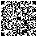 QR code with H & E Printing CO contacts