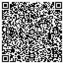 QR code with V 9 Studios contacts