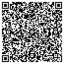 QR code with B J Printing contacts