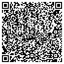 QR code with H D Cuts contacts