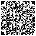 QR code with C E D contacts