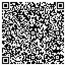 QR code with R H Printing contacts