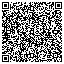QR code with H P Video contacts