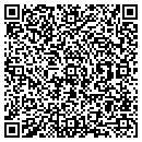 QR code with M R Printing contacts