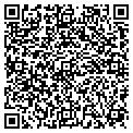 QR code with T & J contacts