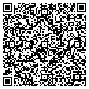 QR code with P K Vending contacts