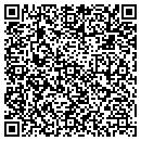 QR code with D & E Printing contacts