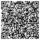 QR code with D & B Print Shop contacts