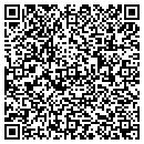 QR code with M Printing contacts