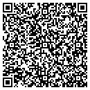 QR code with H Slater West Inc contacts