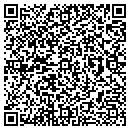 QR code with K M Graphics contacts