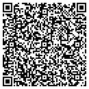 QR code with H & S Excavating contacts