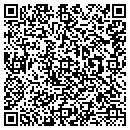QR code with P Lethbridge contacts