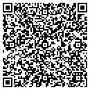 QR code with K J's Custom Screen Printing contacts