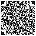 QR code with D & H Printing contacts