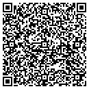 QR code with H And E Dirty Work contacts
