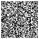 QR code with H & K Towing contacts