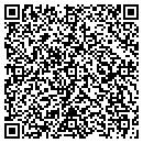QR code with P V A Associates Inc contacts
