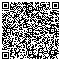 QR code with E & S contacts
