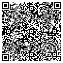QR code with P & H Printing contacts