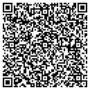 QR code with H & B One Stop contacts