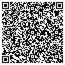 QR code with B & B CAF contacts