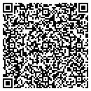 QR code with T S D Printing contacts