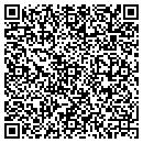QR code with T F R Printing contacts