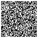 QR code with D & B Printing contacts