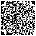 QR code with B & F Medical Center contacts