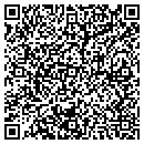 QR code with K & K Printing contacts