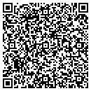QR code with N E Colors contacts