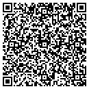 QR code with N & J Printing contacts