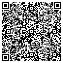 QR code with P M Service contacts