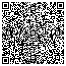 QR code with P Alexander contacts