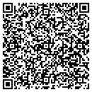 QR code with P & B Trucking LLC contacts