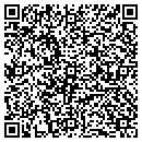 QR code with T A W Inc contacts
