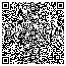 QR code with P V Barber & Style Inc contacts