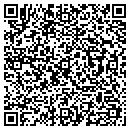 QR code with H & R Liquor contacts
