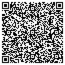 QR code with E B Service contacts