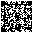 QR code with B & L Engineering contacts