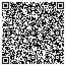 QR code with P & B Express contacts