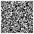 QR code with H M Zalesin Dr contacts