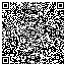 QR code with H & S Refuse contacts