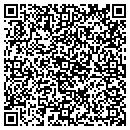 QR code with P Fortier & Sons contacts