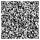 QR code with B & L Package Store contacts
