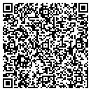 QR code with K & H Cores contacts