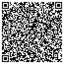 QR code with H W Coar Inc contacts