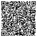 QR code with C C R C contacts